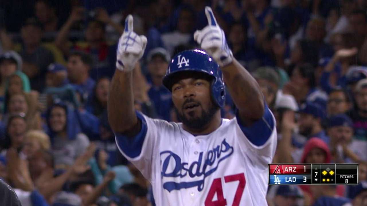 Kendrick delivers as Dodgers drop D-backs again