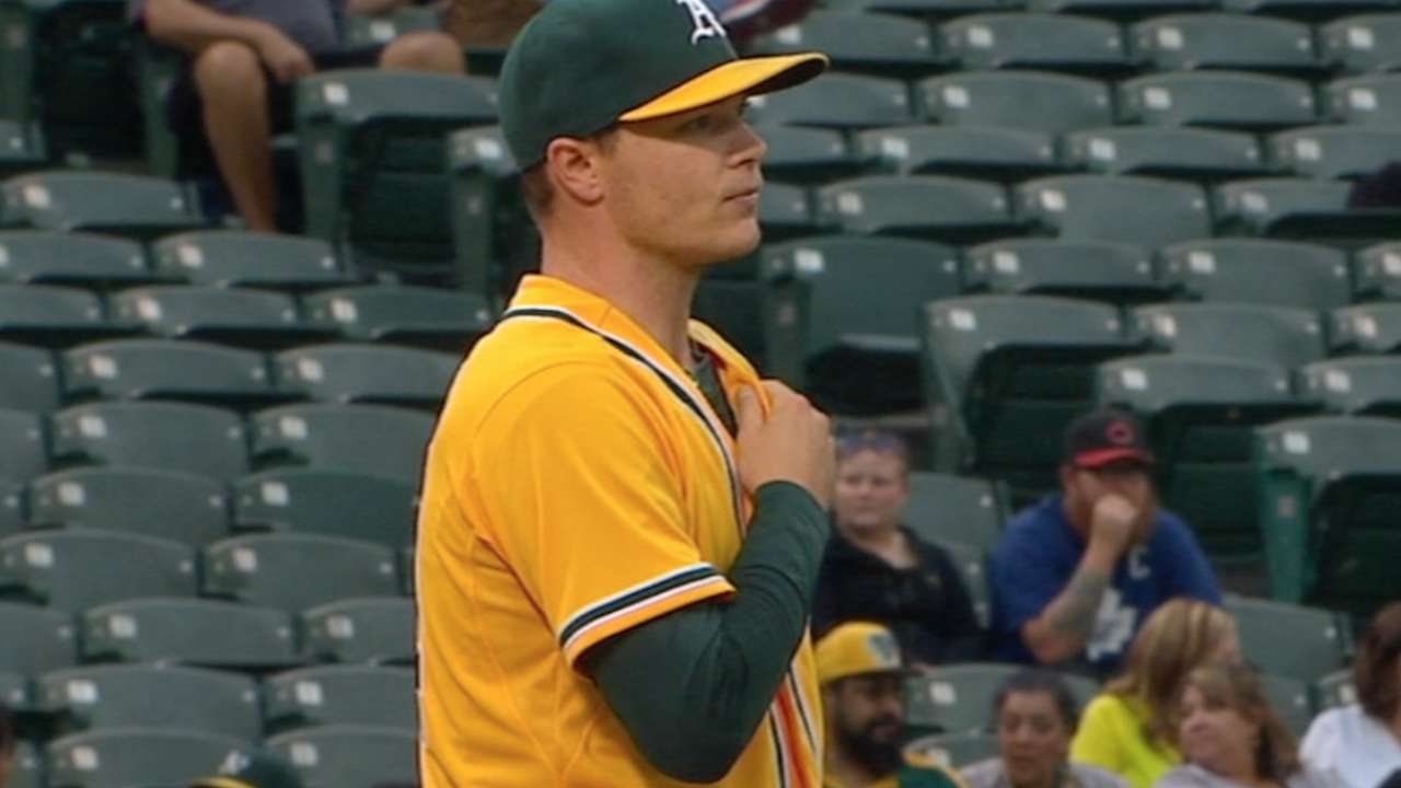 Gray fans six over six innings