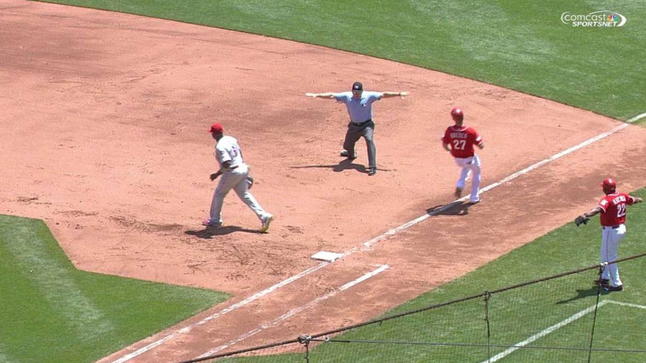 Phillies lose challenge