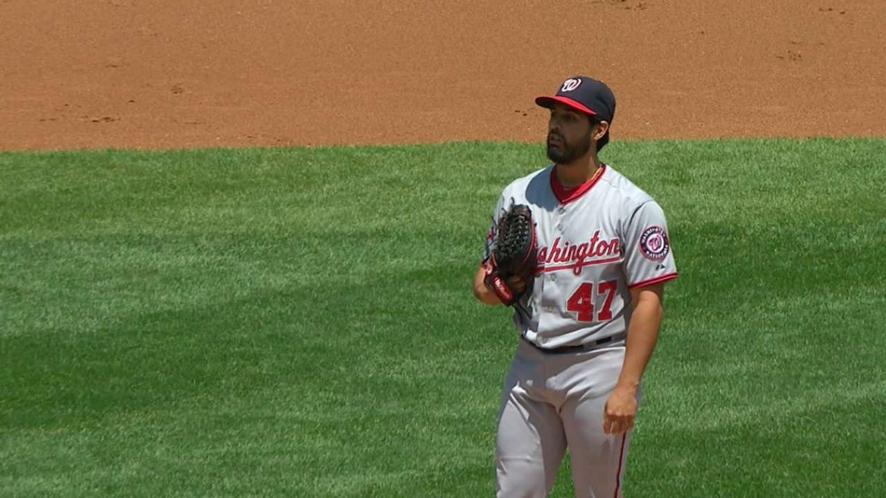 Gio fans five over 6 1/3