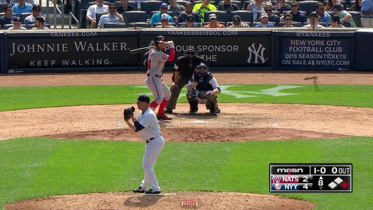 Harper faces younger pitcher