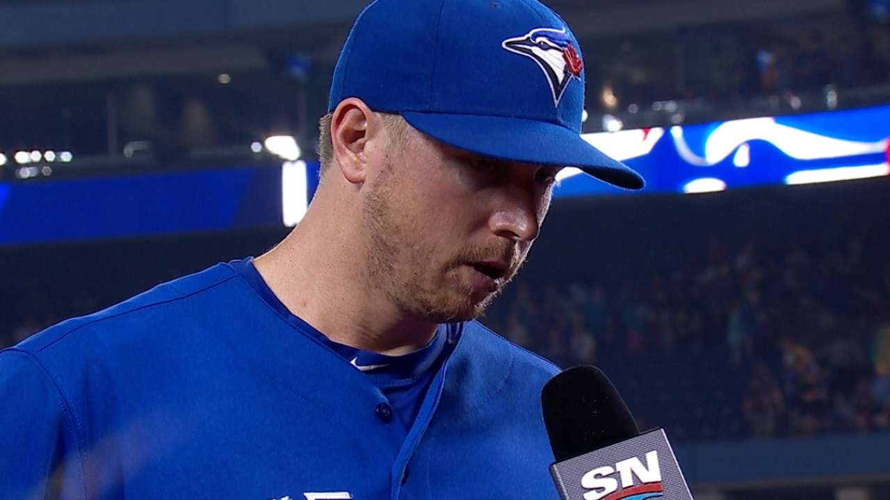 Smoak on Blue Jays' win