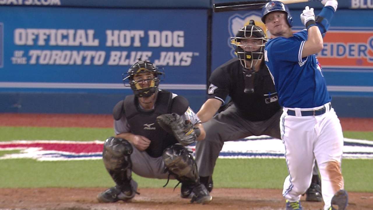 HRs lift Blue Jays over Marlins for 8th straight win