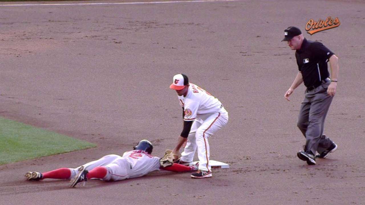 Jones gets Bogaerts after review