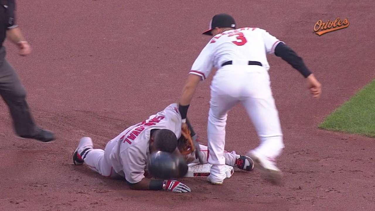 Snider nabs Panda at second