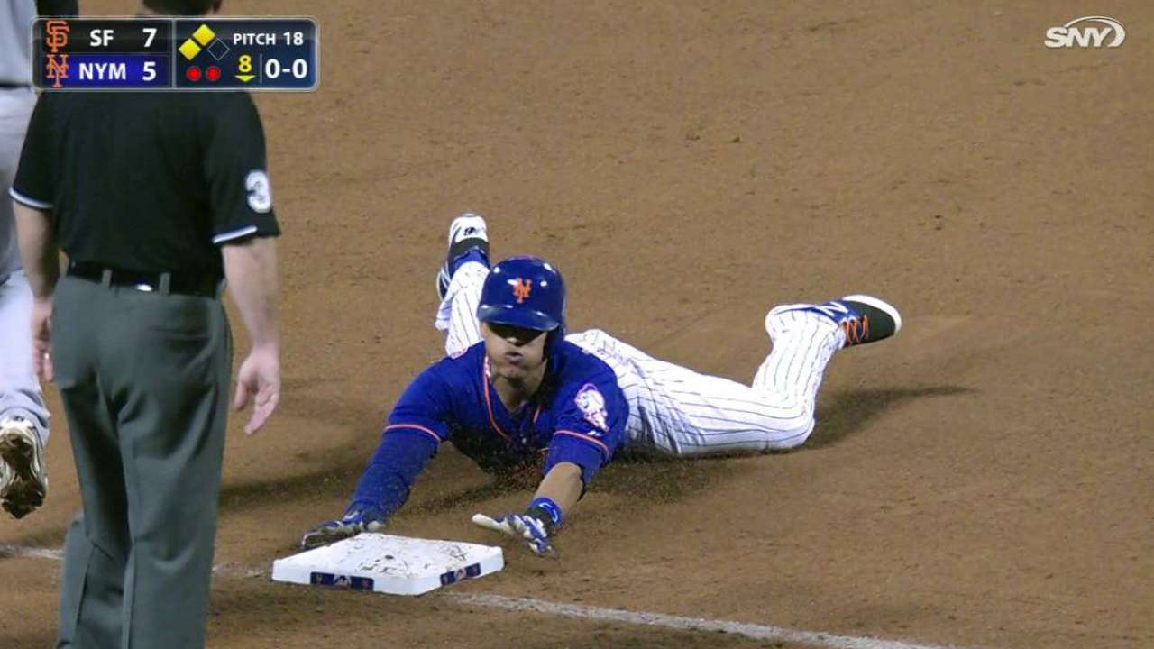 Lagares' RBI triple