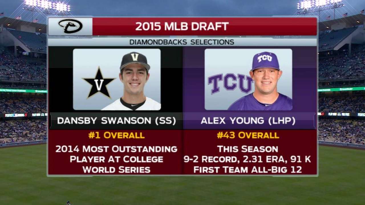 With Draft over, signing phase begins for D-backs