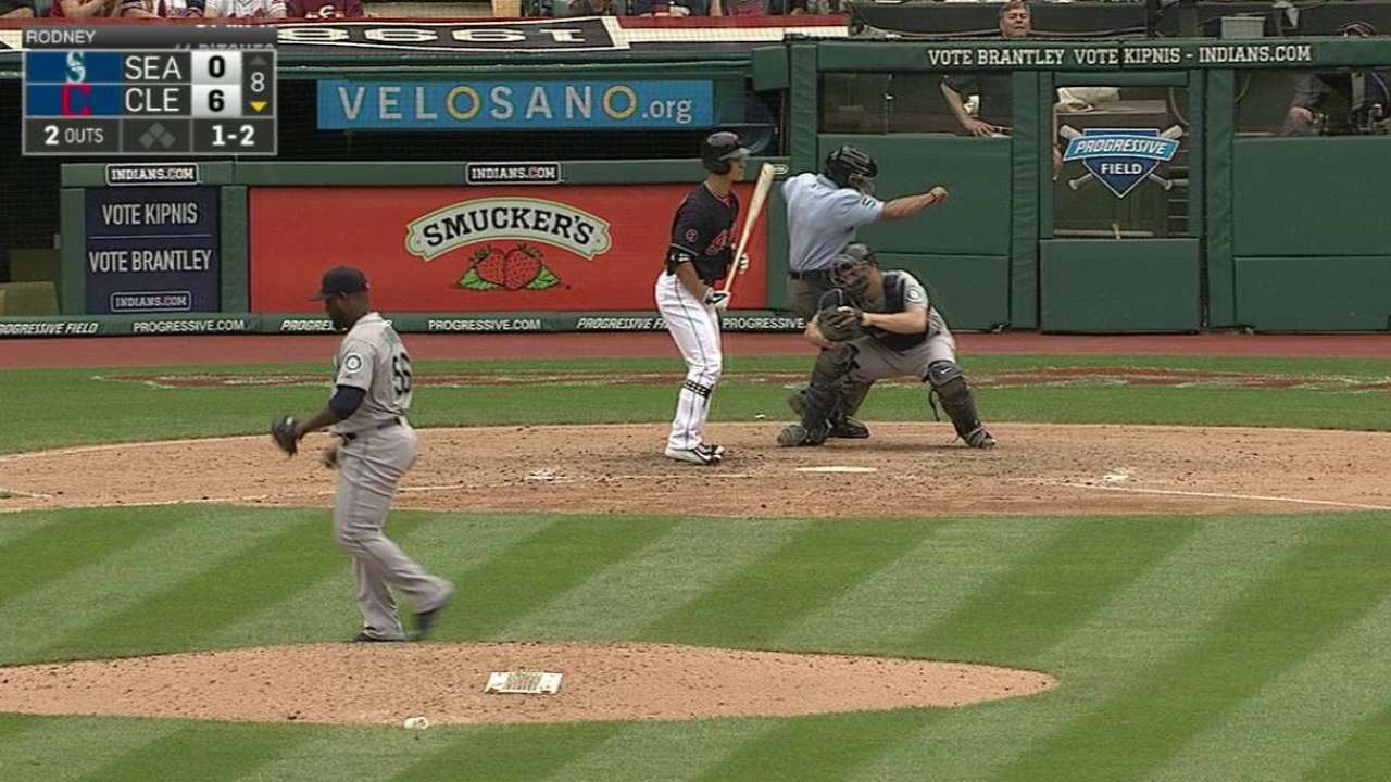 Rodney not ready to return to closer's role