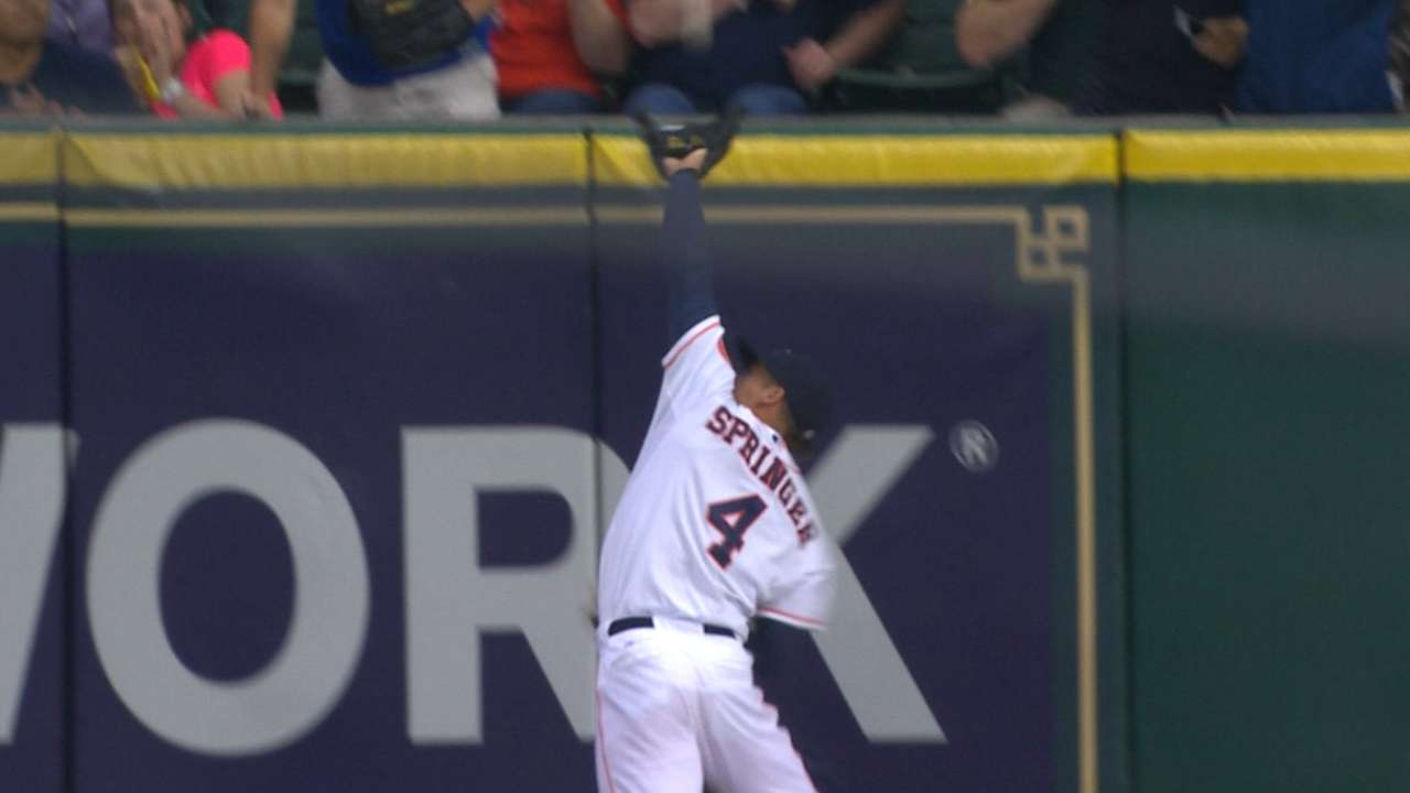 Must C: Springer slams into wall