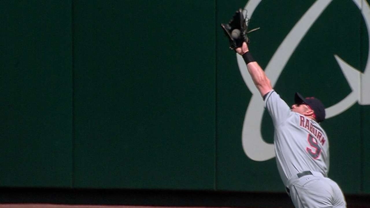 Must C: Raburn's catch, home run