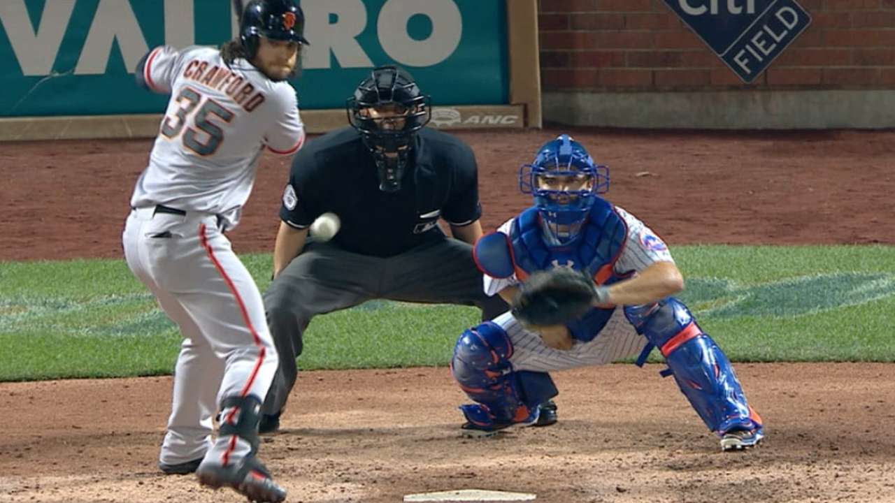 Giants handed first walk-off loss of season