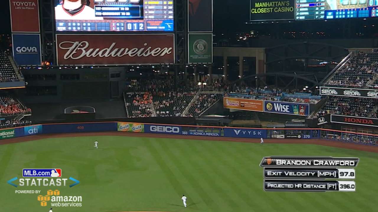 Statcast: Crawford's huge homer