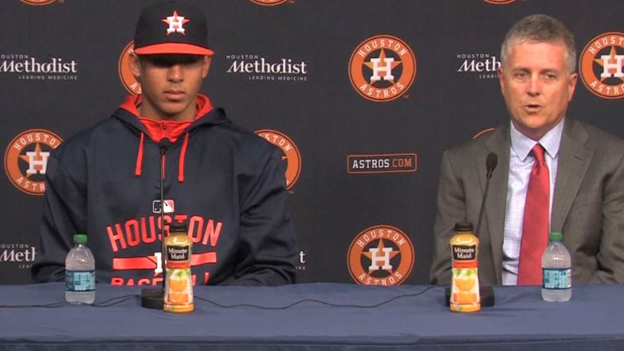 Dad's guidance a steady force for Correa