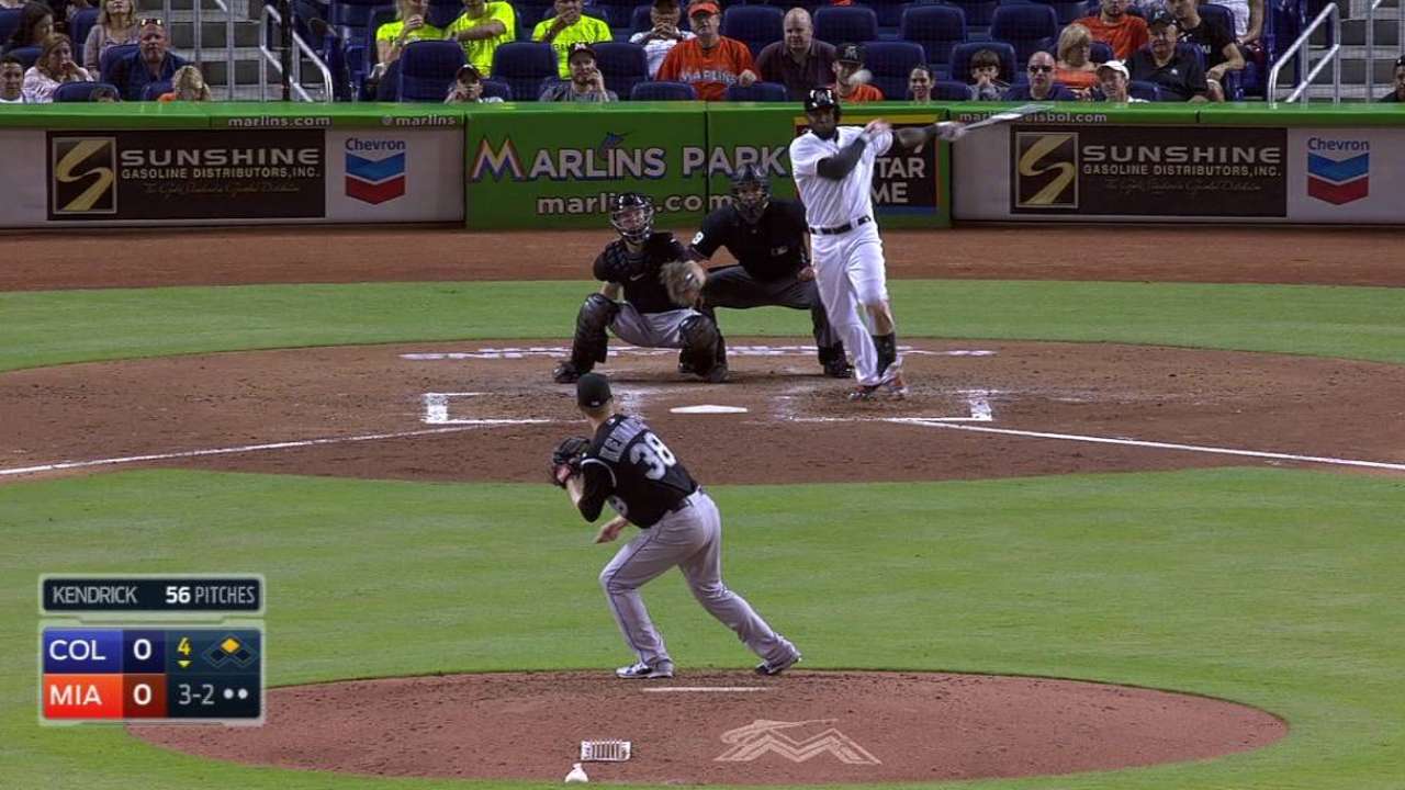 Ozuna's RBI single