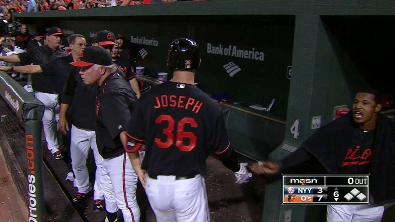 Joseph's solo shot