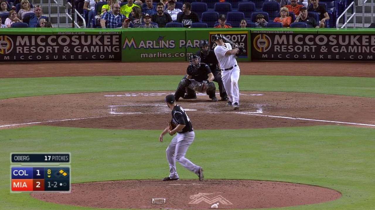 Urena wins first as Marlins sink Rockies