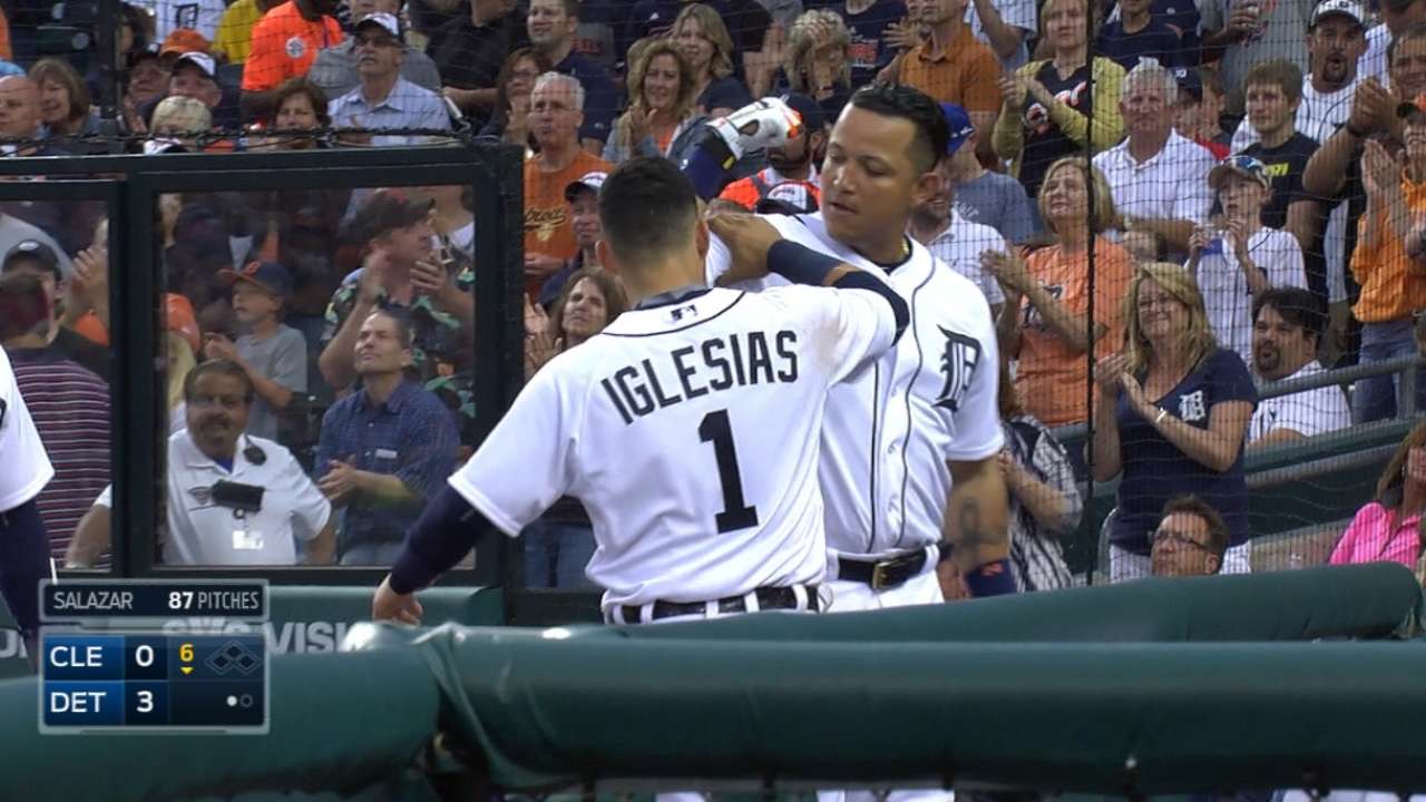 Miggy, Price distance Tigers from Indians