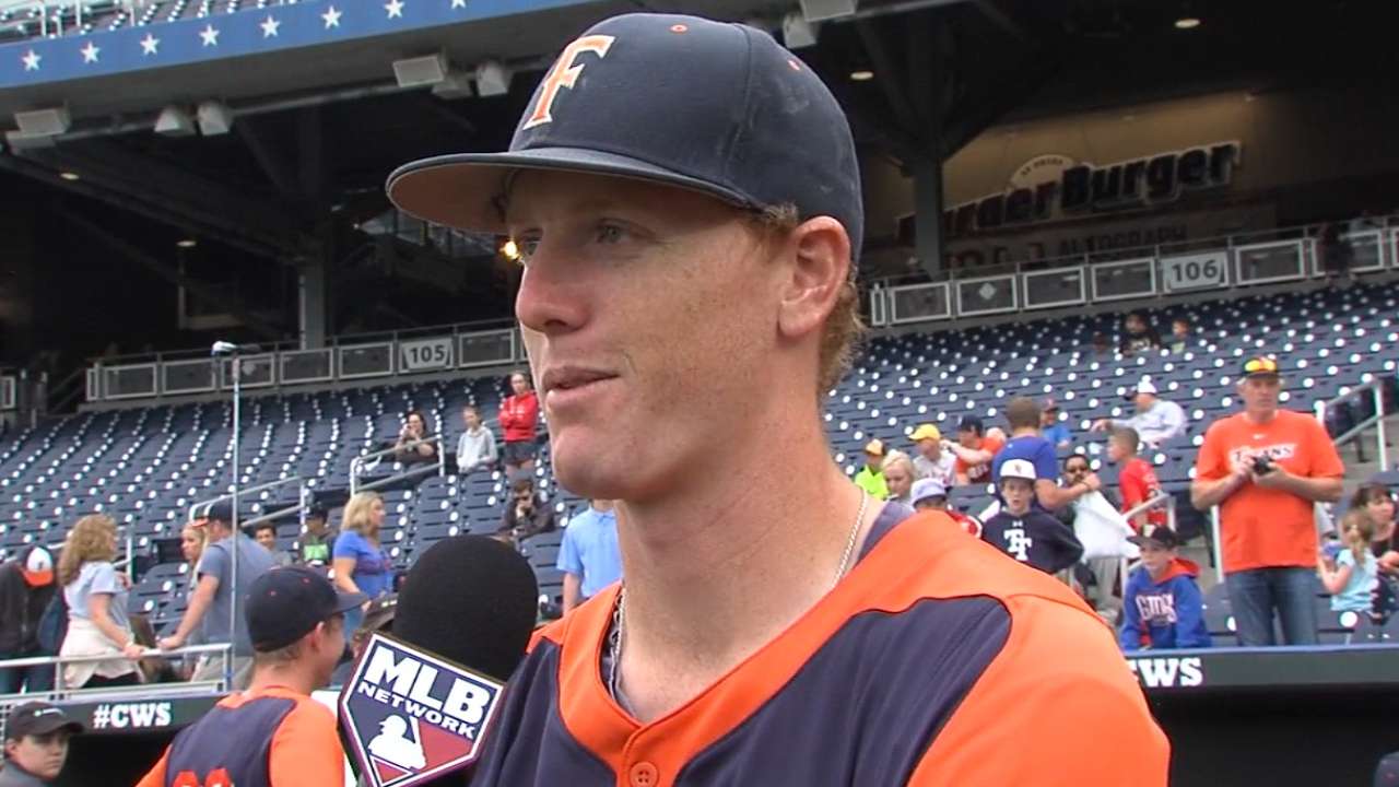 Astros' pick Eshelman on CWS