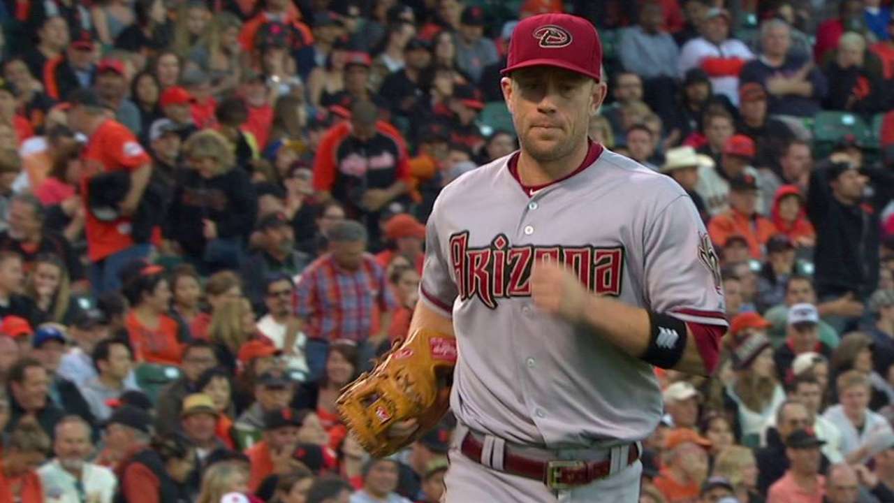 Hill turns double play