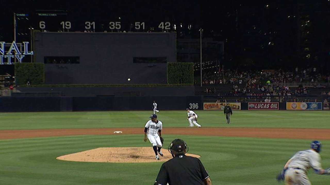 Despaigne's nice play