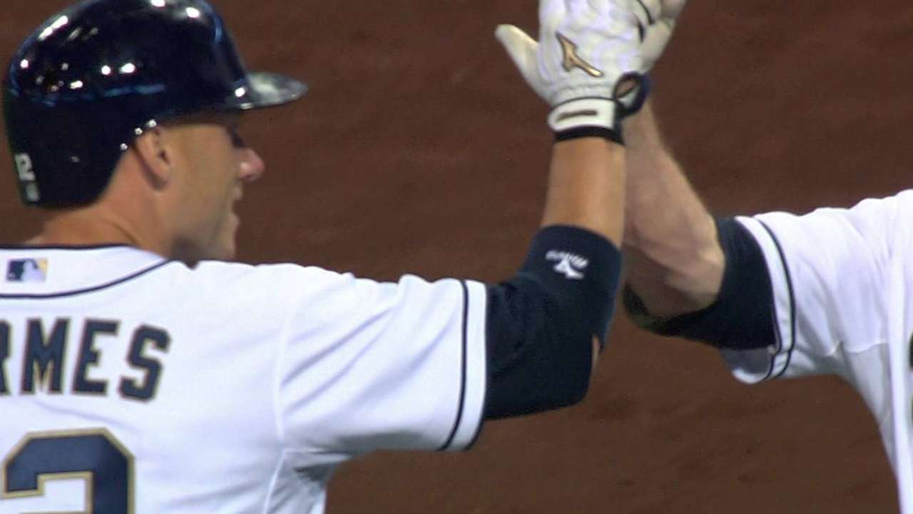 Barmes' solo homer