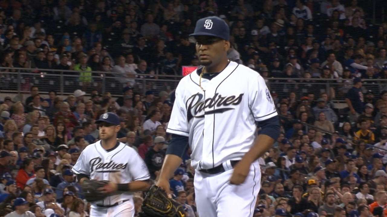 Despaigne strikes out five