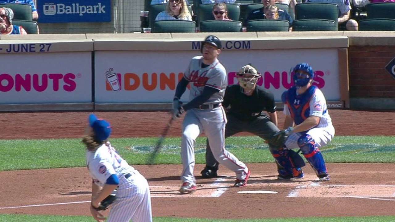 Freeman's solo shot