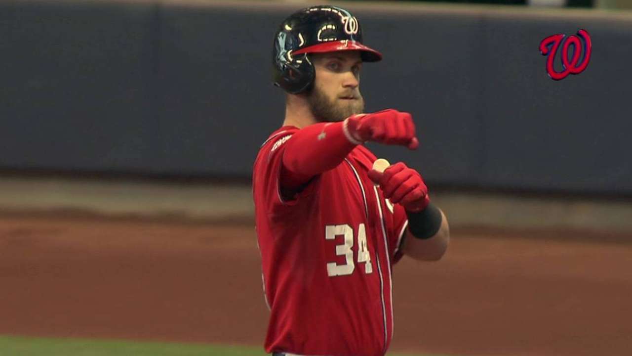 Harper collects his 50th RBI
