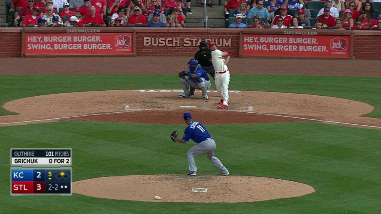 Guthrie fans Grichuk