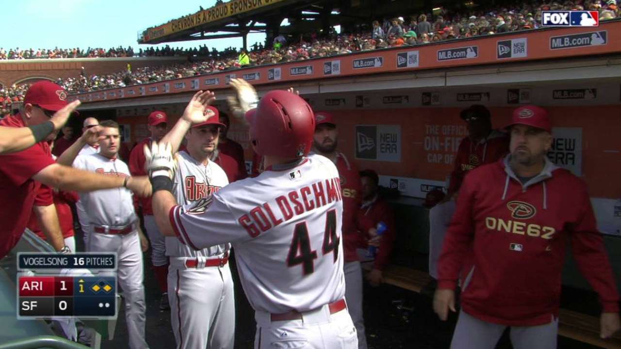 D-backs pounce early to back Webster