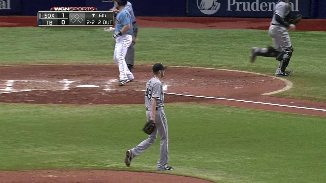 Sale's 10th strikeout