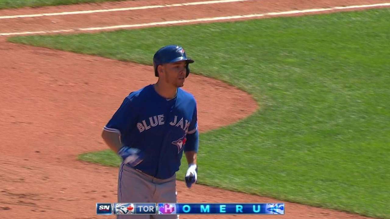 Valencia's two-run home run