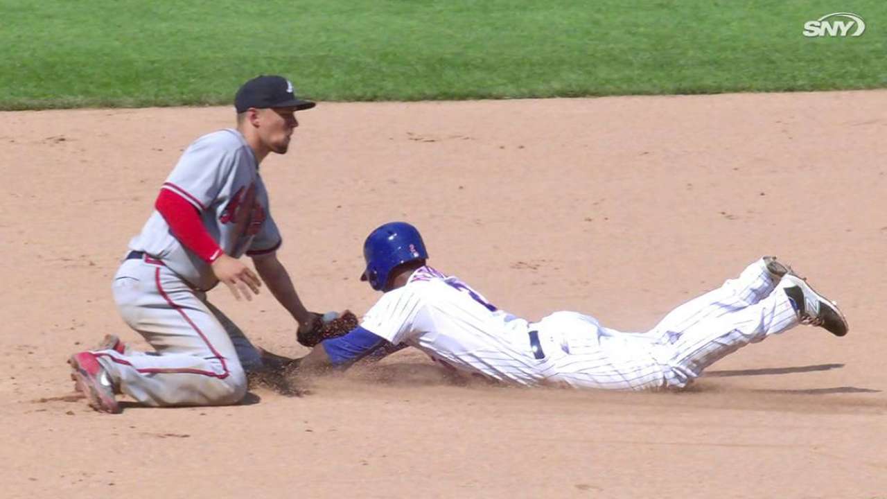 Herrera's first career steal