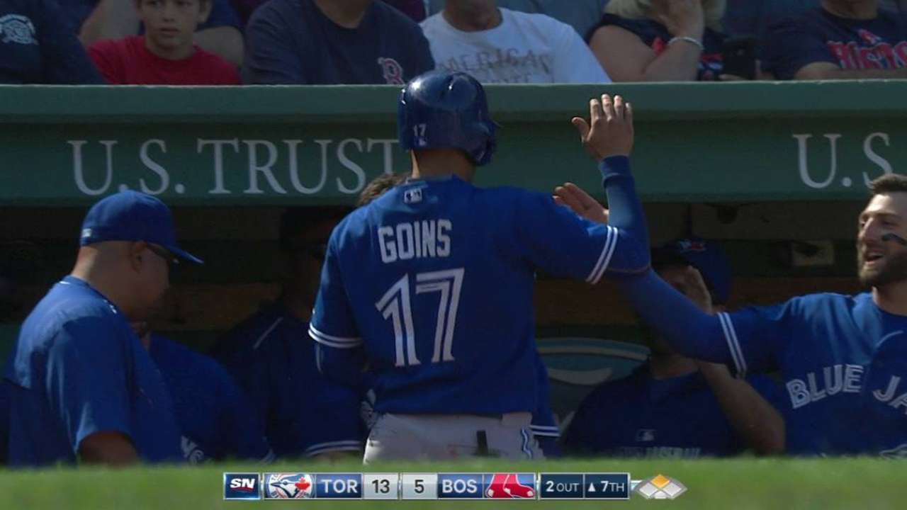 El buen bateo ha marcado el gran momento que disfruta Toronto