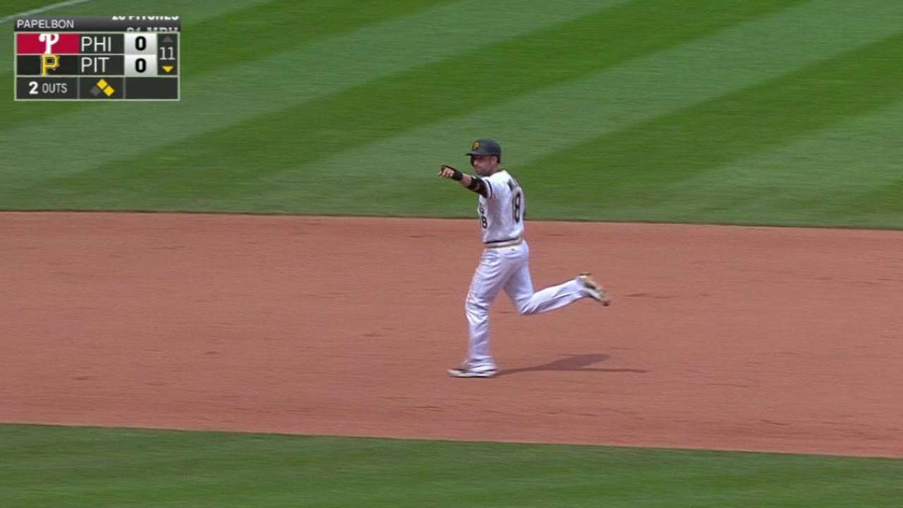 Phils' miscues loom large in close loss to Bucs
