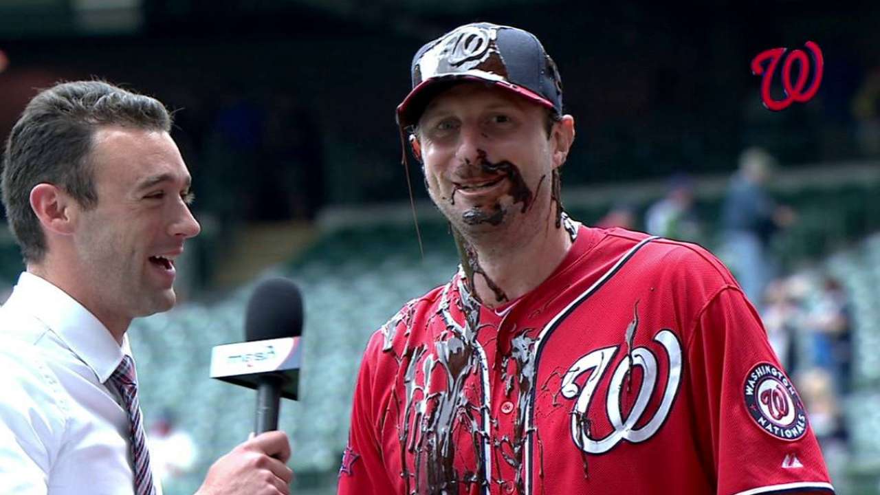 Oh, so close: Scherzer inches away from historic performance
