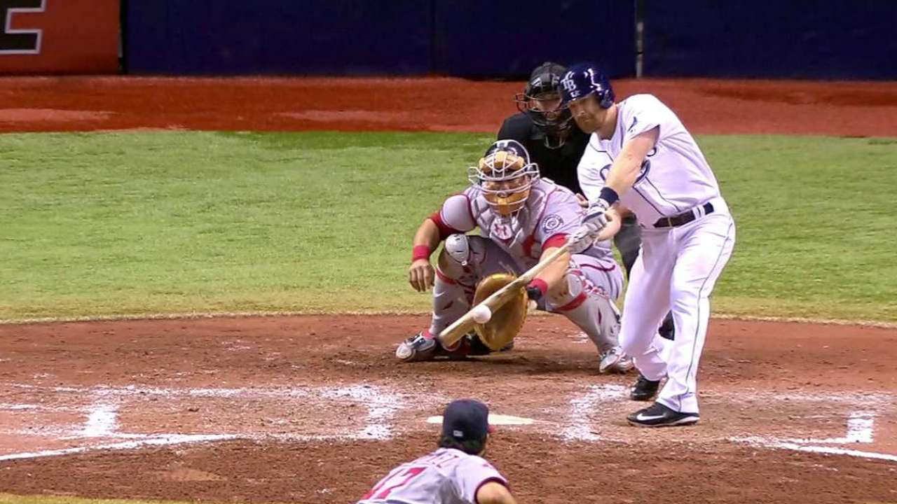 Behind bats, Erasmo helps Rays deny Nats