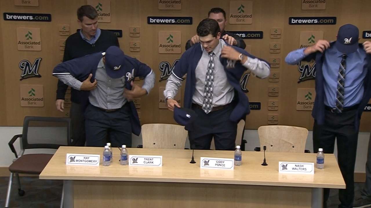 Brewers introduce new signings