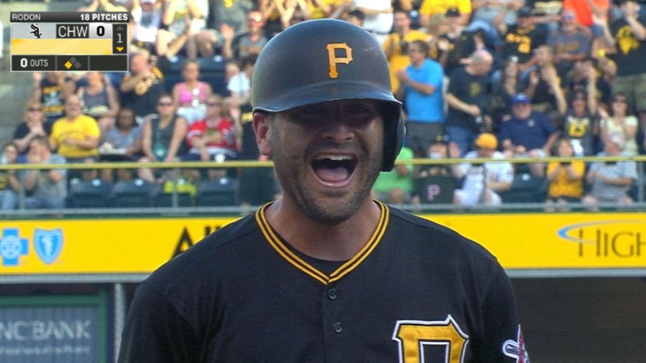 Pirates notch five in the 1st