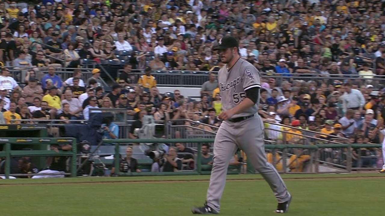 Rodon strikes out Rodriguez