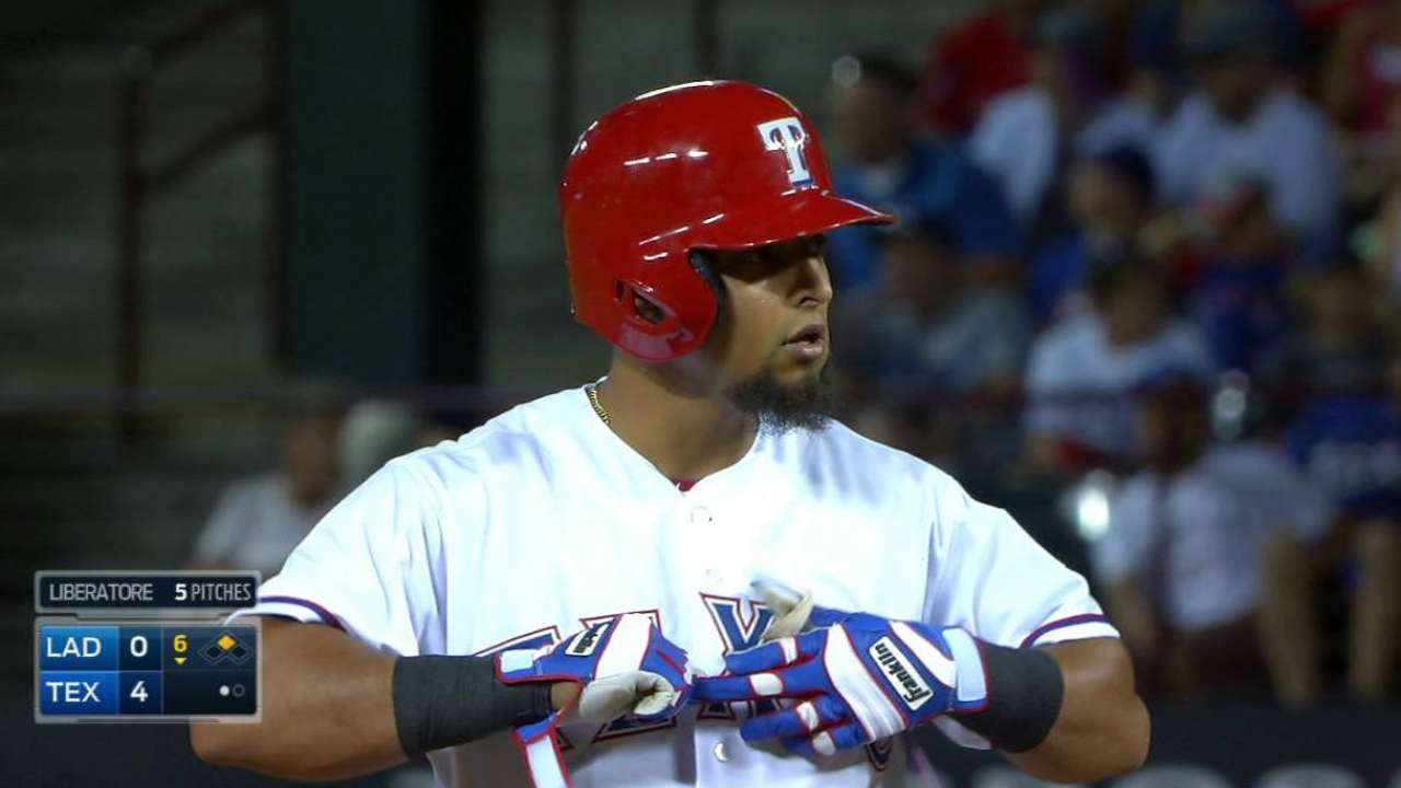 Odor's two-run single