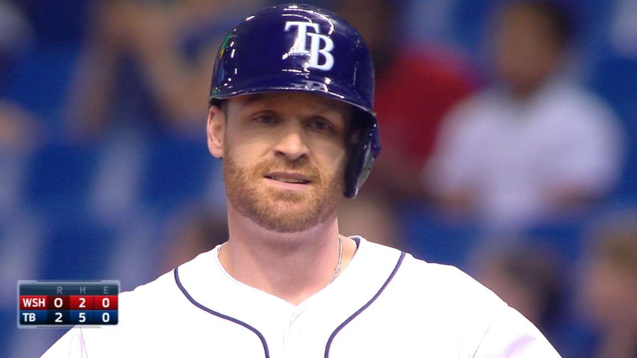 Rays' offense steps up in fourth straight win