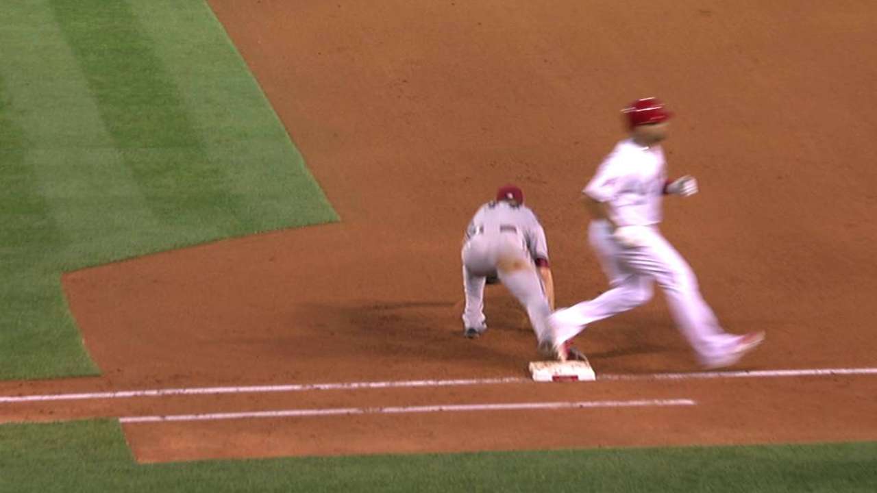D-backs' great DP stands