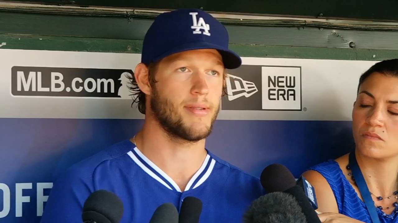 Kershaw's trip home brief but enjoyable