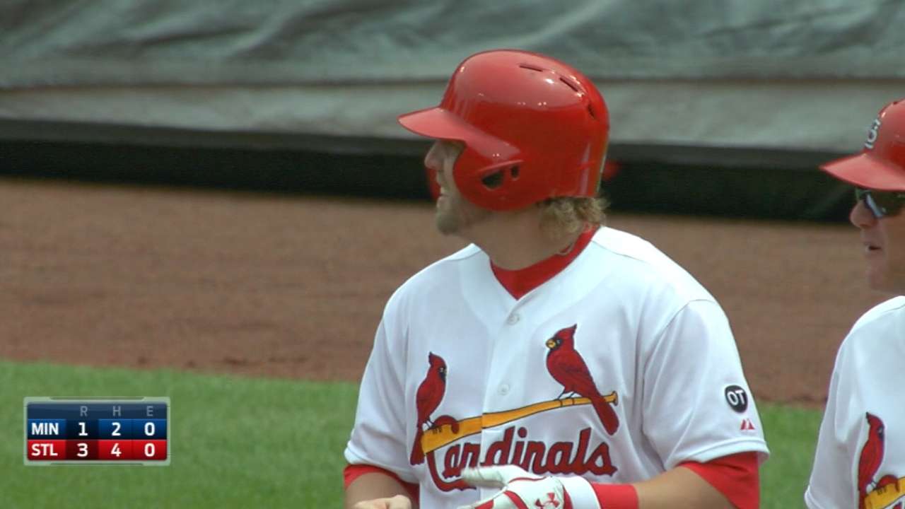 Reynolds' two-run single