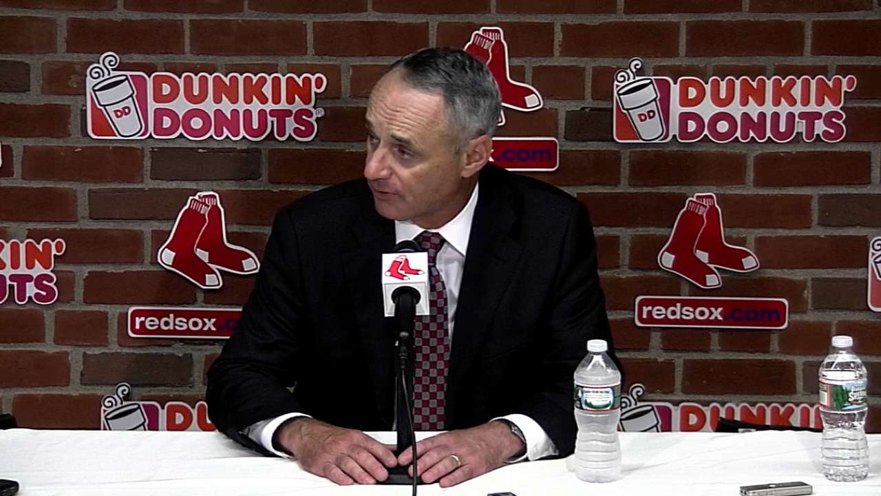 Manfred on fan safety
