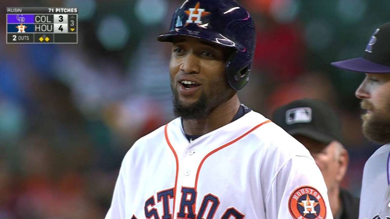 Santana's RBI single