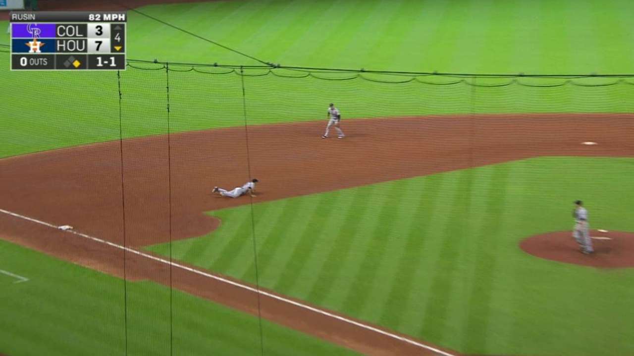 Arenado dives, starts nice DP