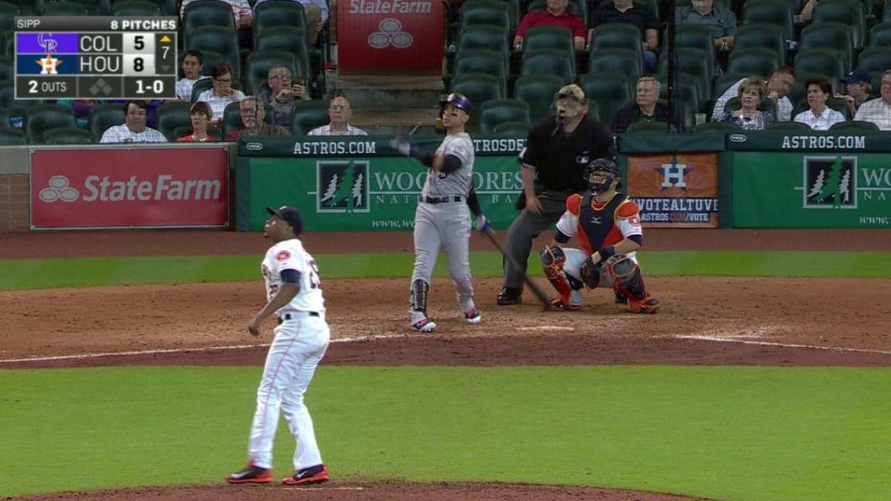 CarGo's home run overturned