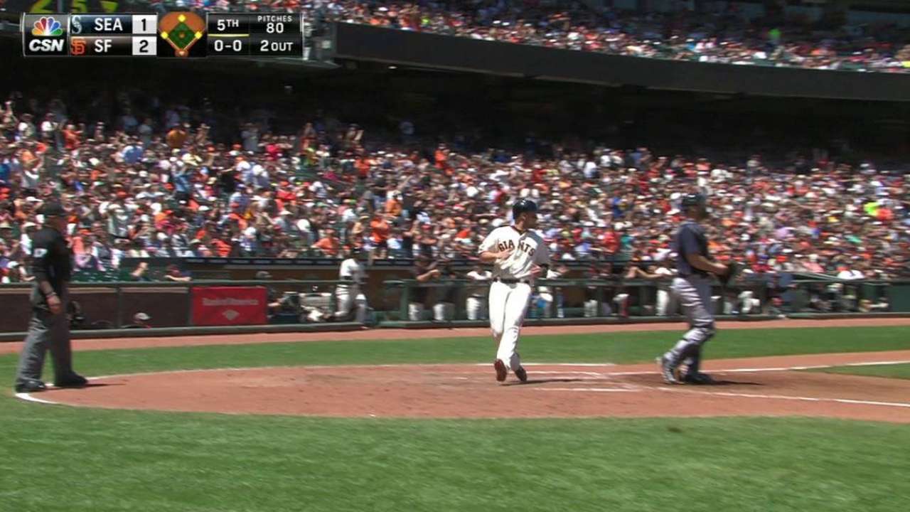 Pagan's RBI single